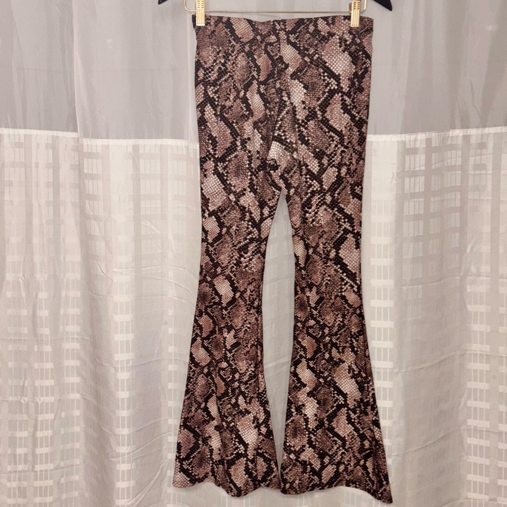 NOBO Snake Print Leggings - Brown and Black - Women’s S (3-5) - Picture 2 of 4